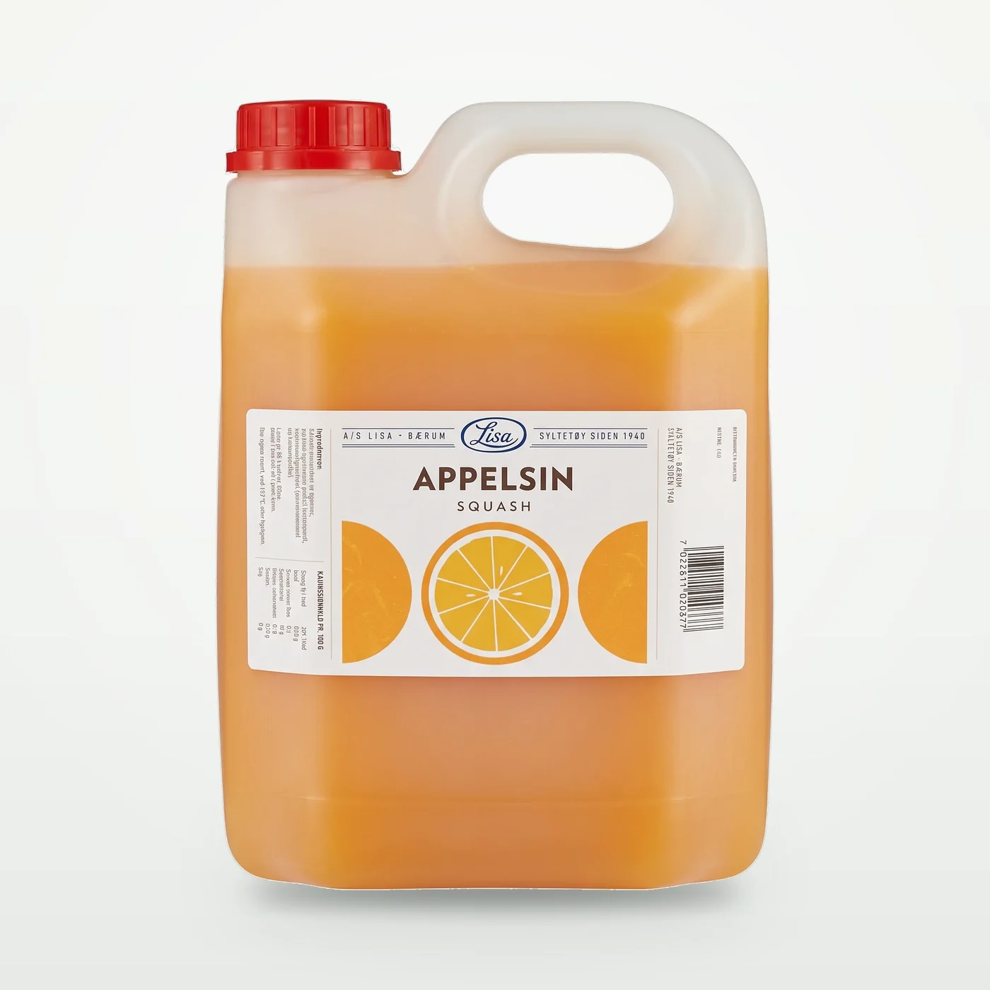 Appelsin- og squashsaft, dunk